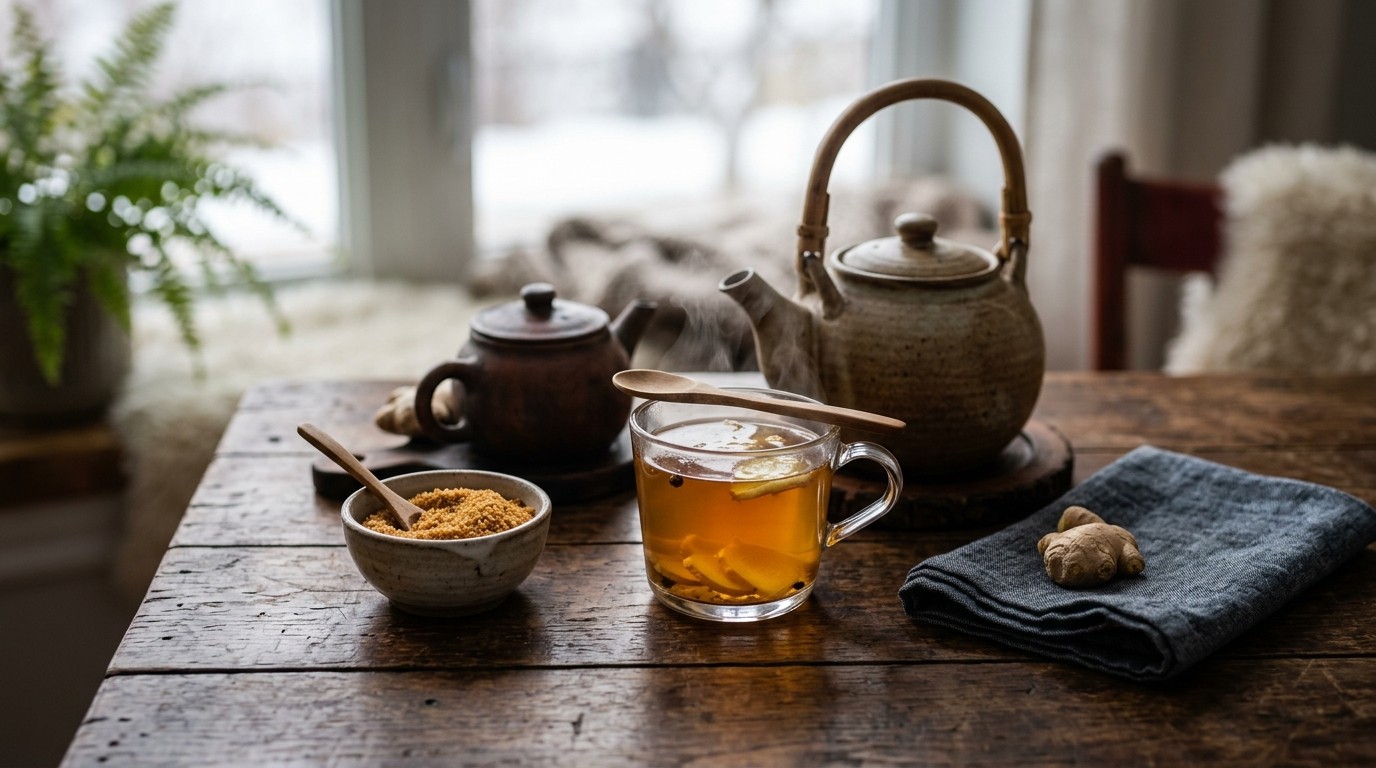 Ginger tea uit Indonesie