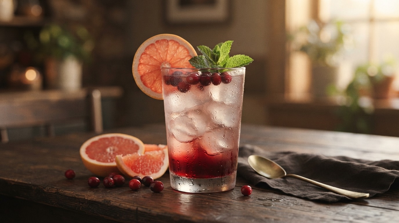 Grapefruit & granberrydrank