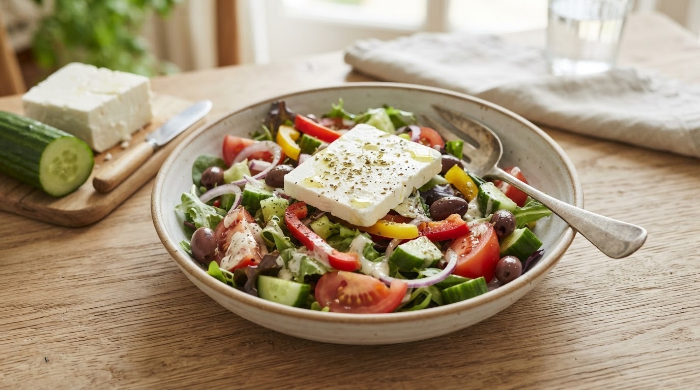 Griekse boerensalade