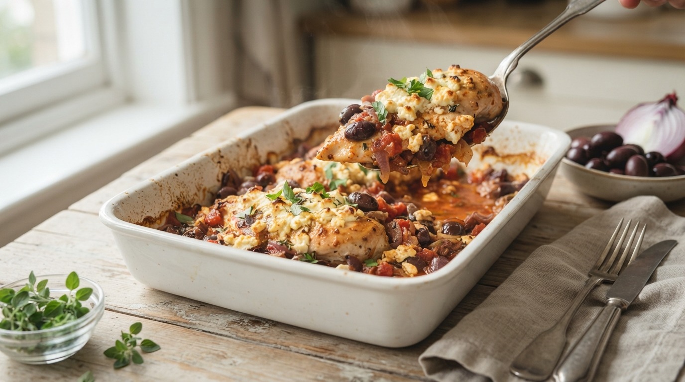 Griekse kipfilet uit de oven
