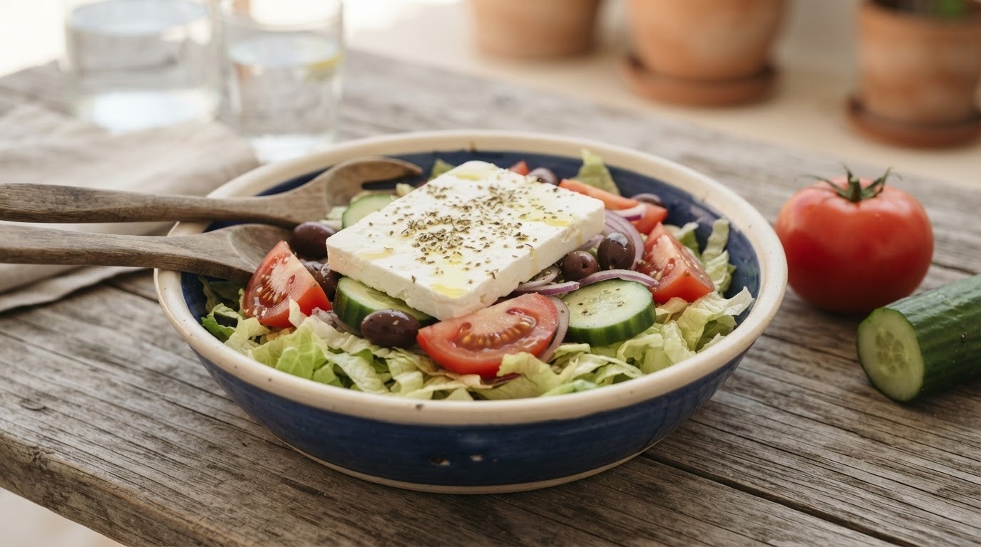 Griekse Salade (choriatiki)
