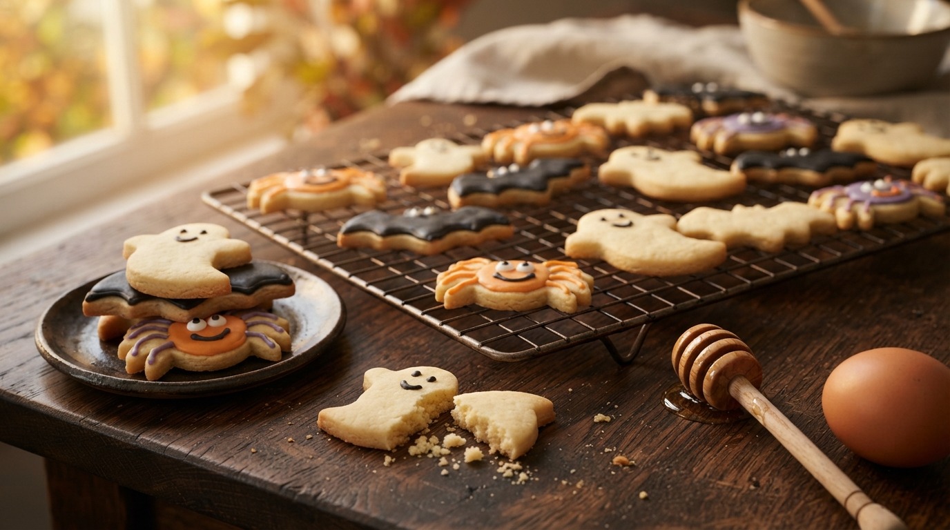 Griezelkoekjes (Halloween)