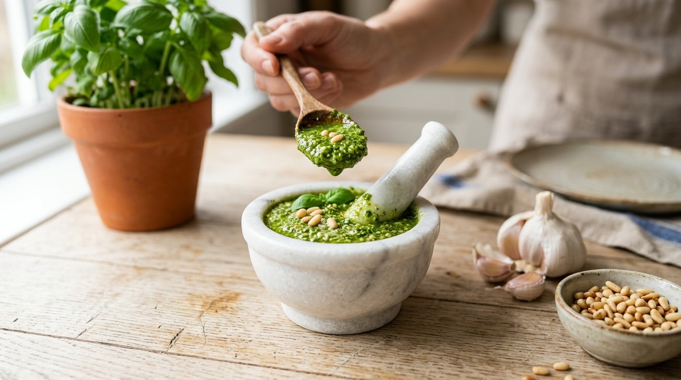 Groene pesto