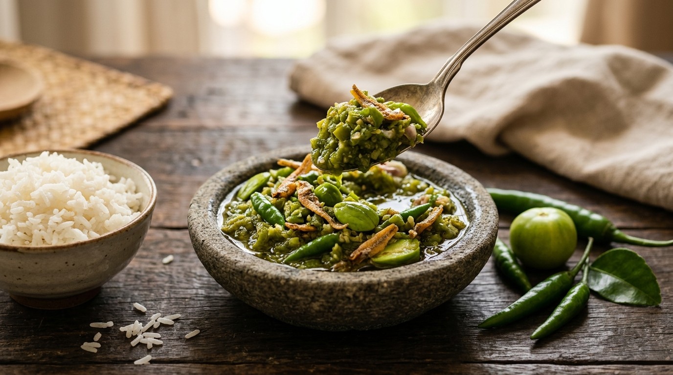 Groene Sambal