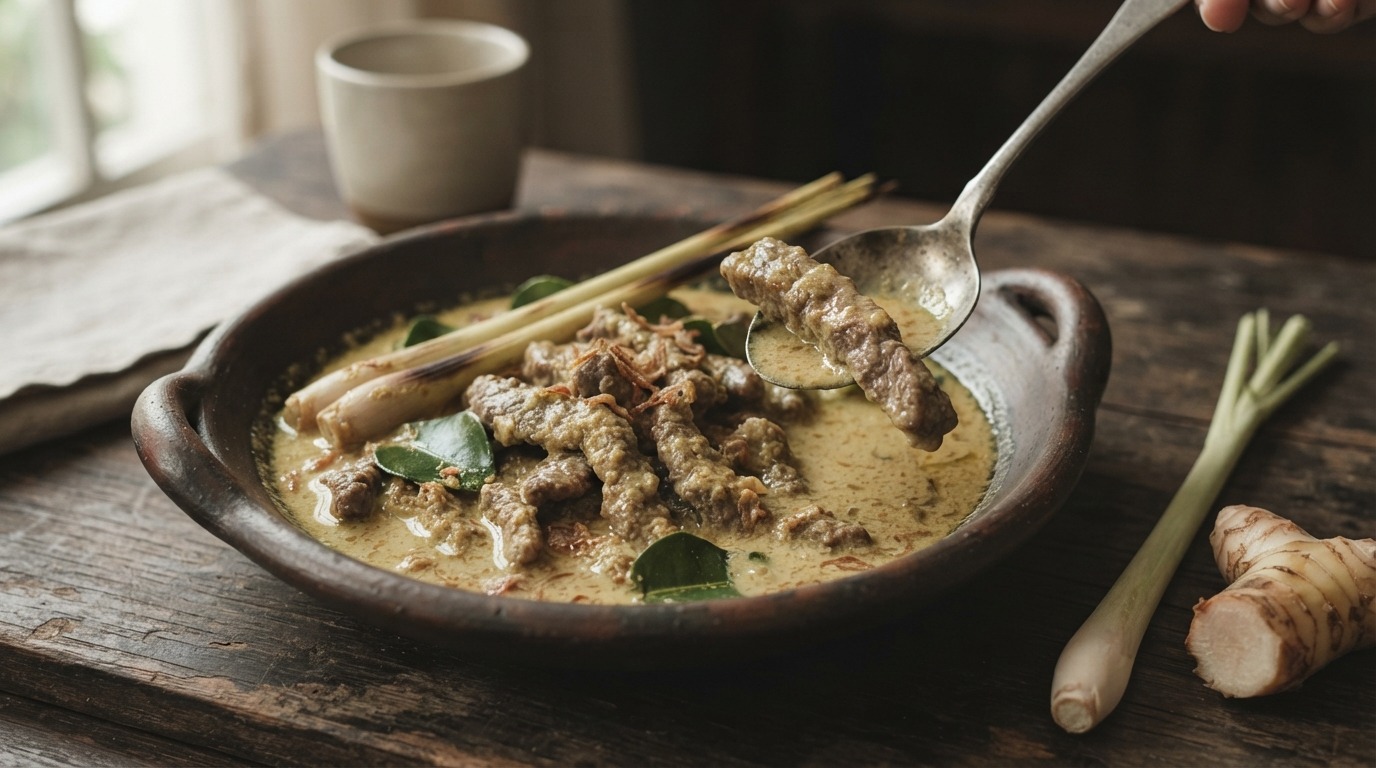 Hagape daging (licht gekruid rundvlees)