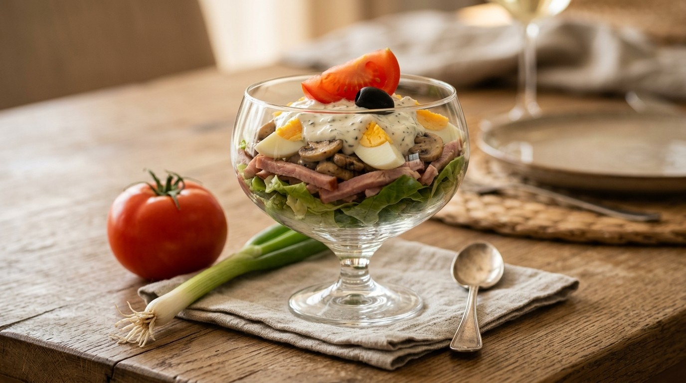 Ham-champignon-cocktail