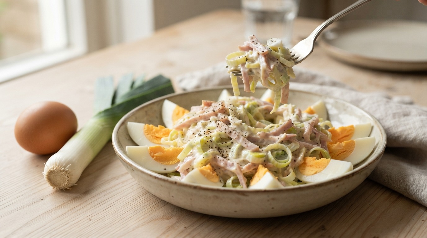 Ham-prei salade