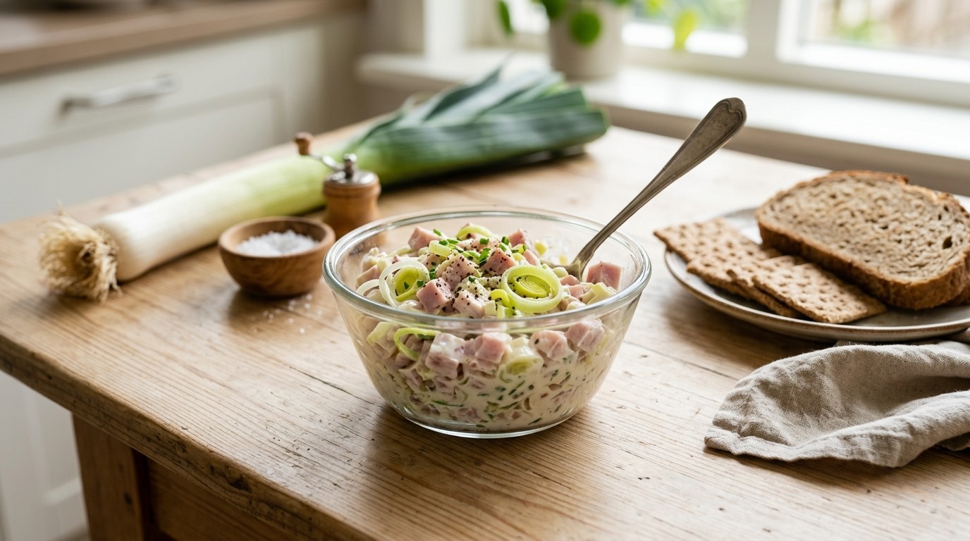 Ham-prei salade