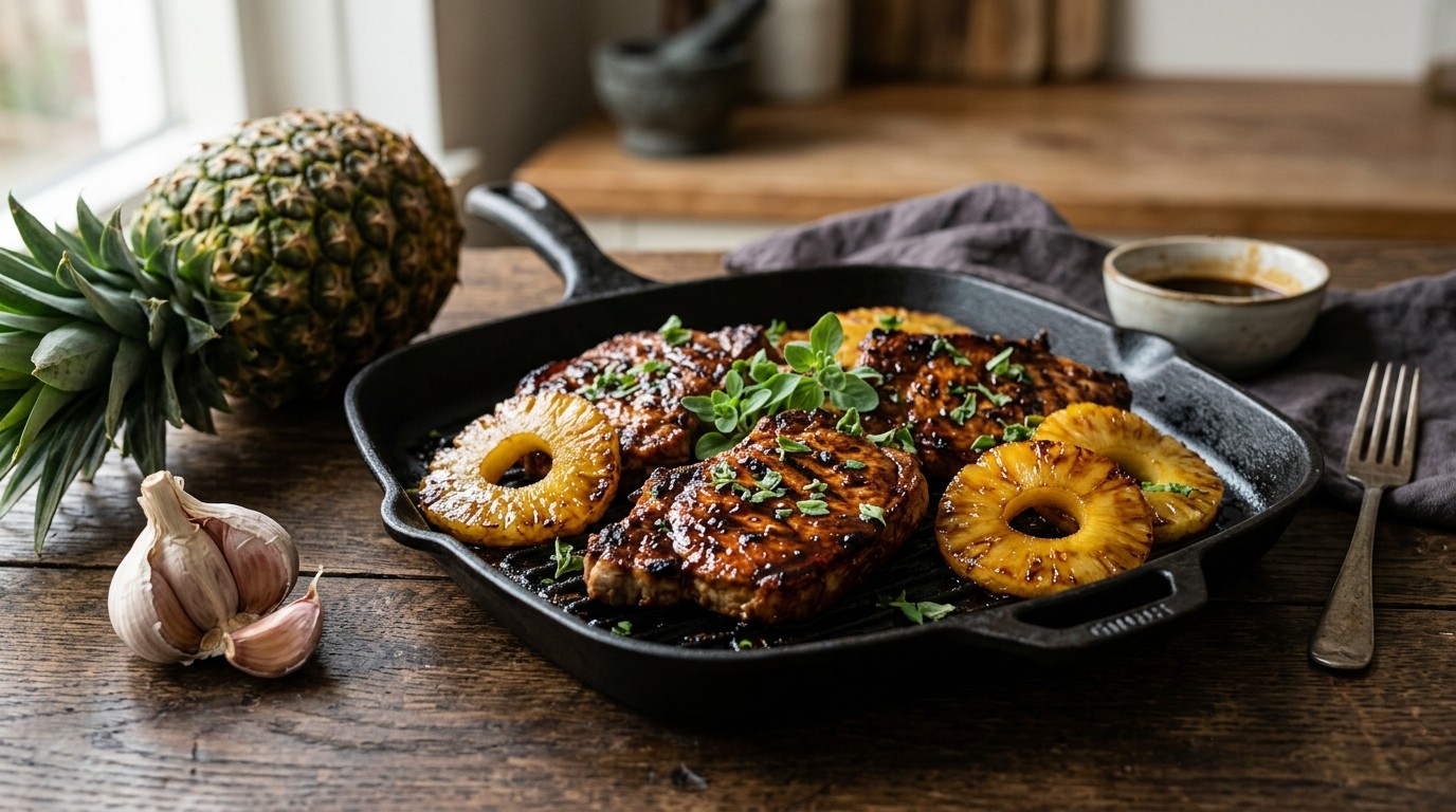 Hamlapjes met ketjapsaus