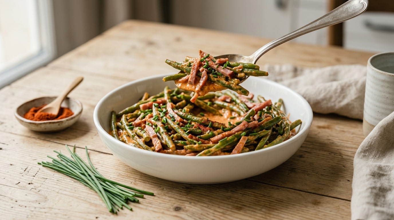Haricots Verts à la Hongroise