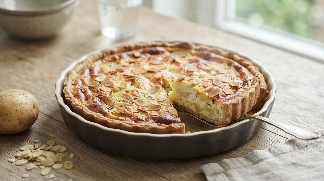 Hartige aardappeltaart