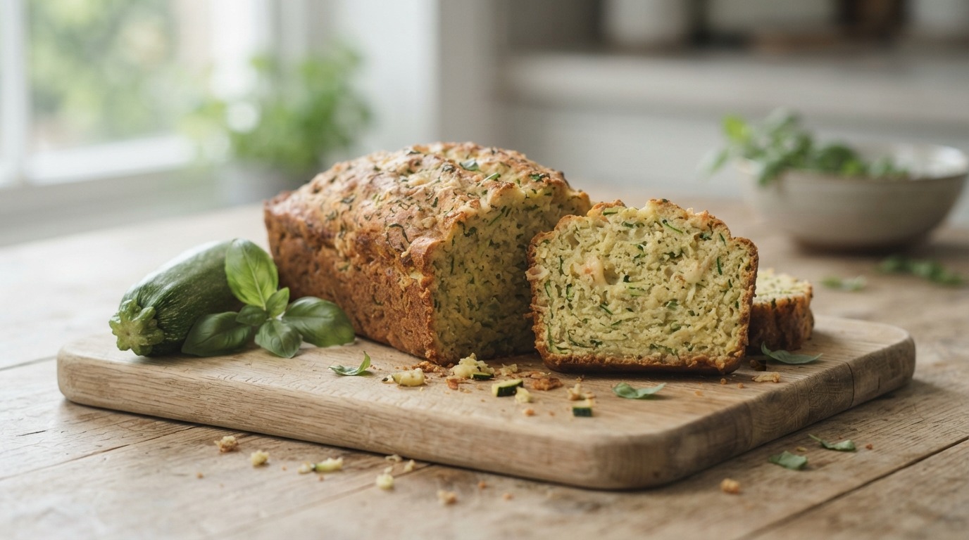Hartige courgettecake