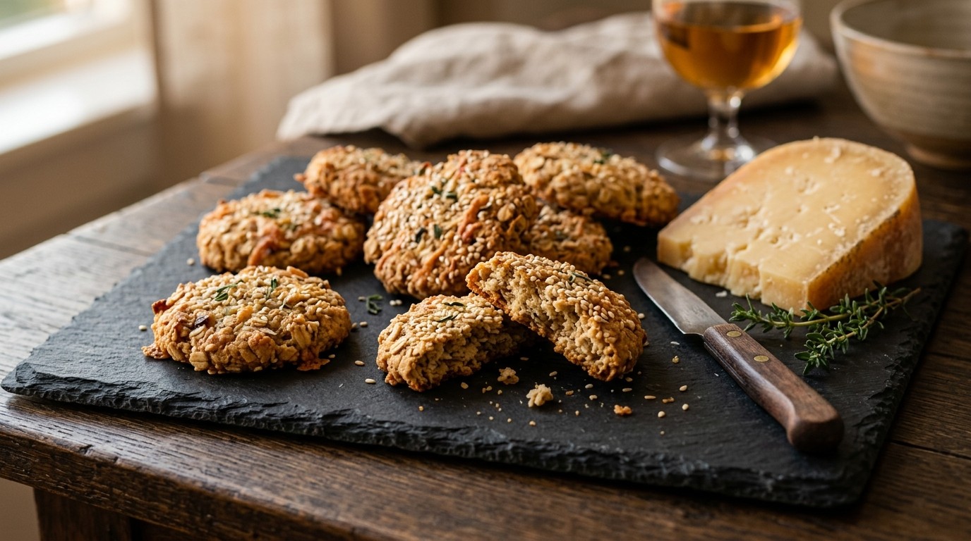 Haver-kaaskoekjes