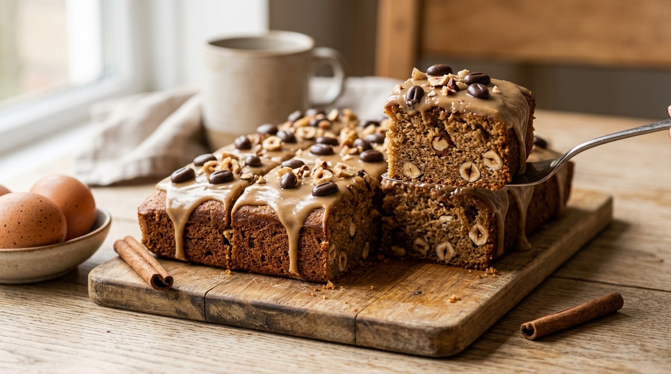 Hazelnoot Koffiekoek