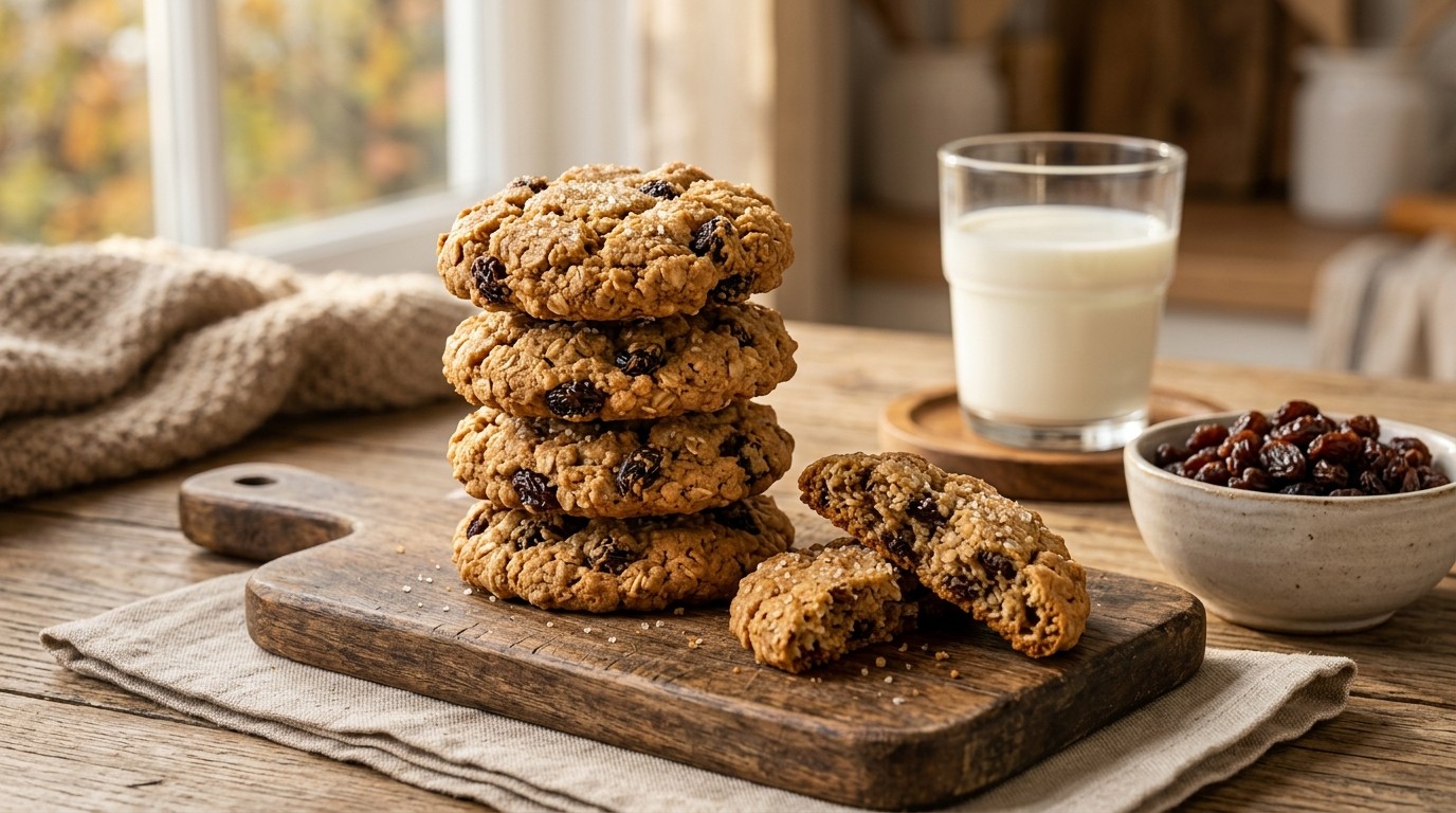 Heerlijke havermoutkoekjes
