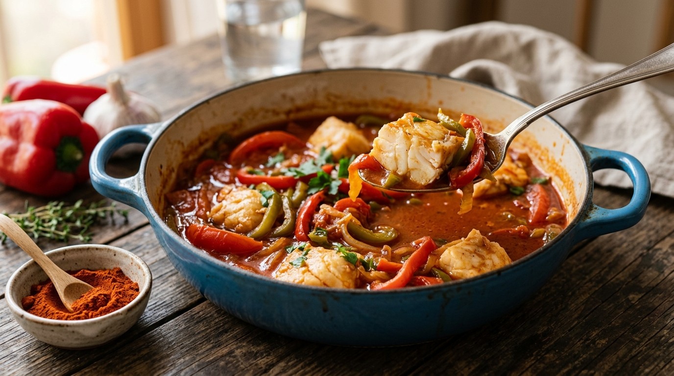 Hongaarser Goulash met vis