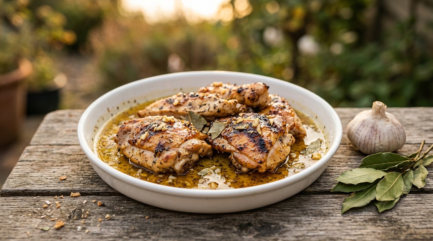 Honing-citroenmarinade voor de barbecue