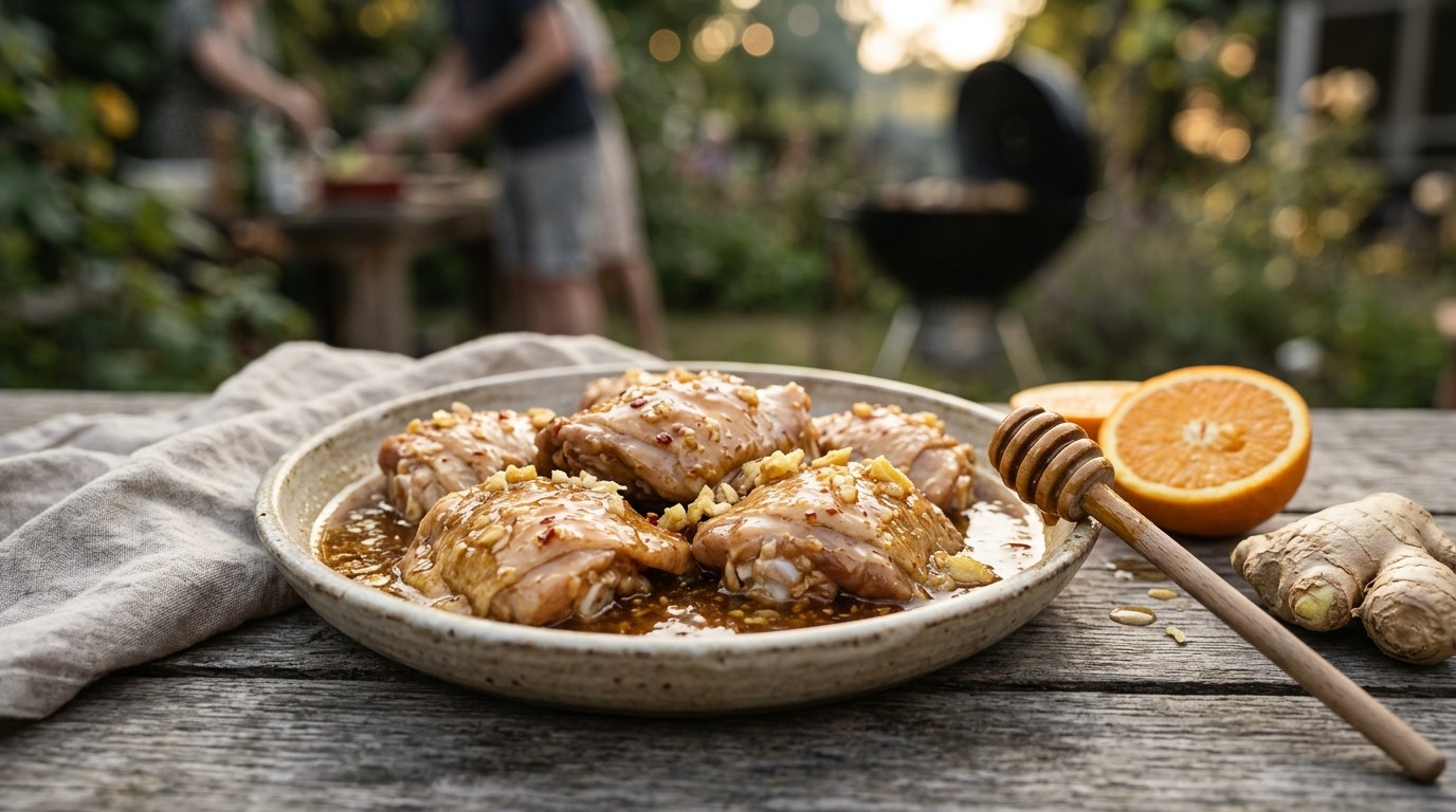 Honing Gembermarinade