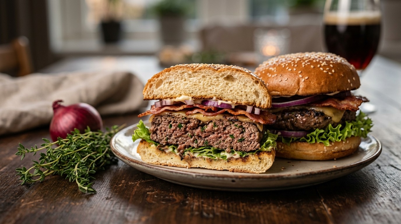 Huisgemaakte Hamburgers