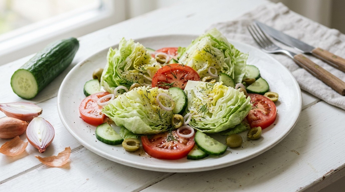 IJsberg-tomaatsalade