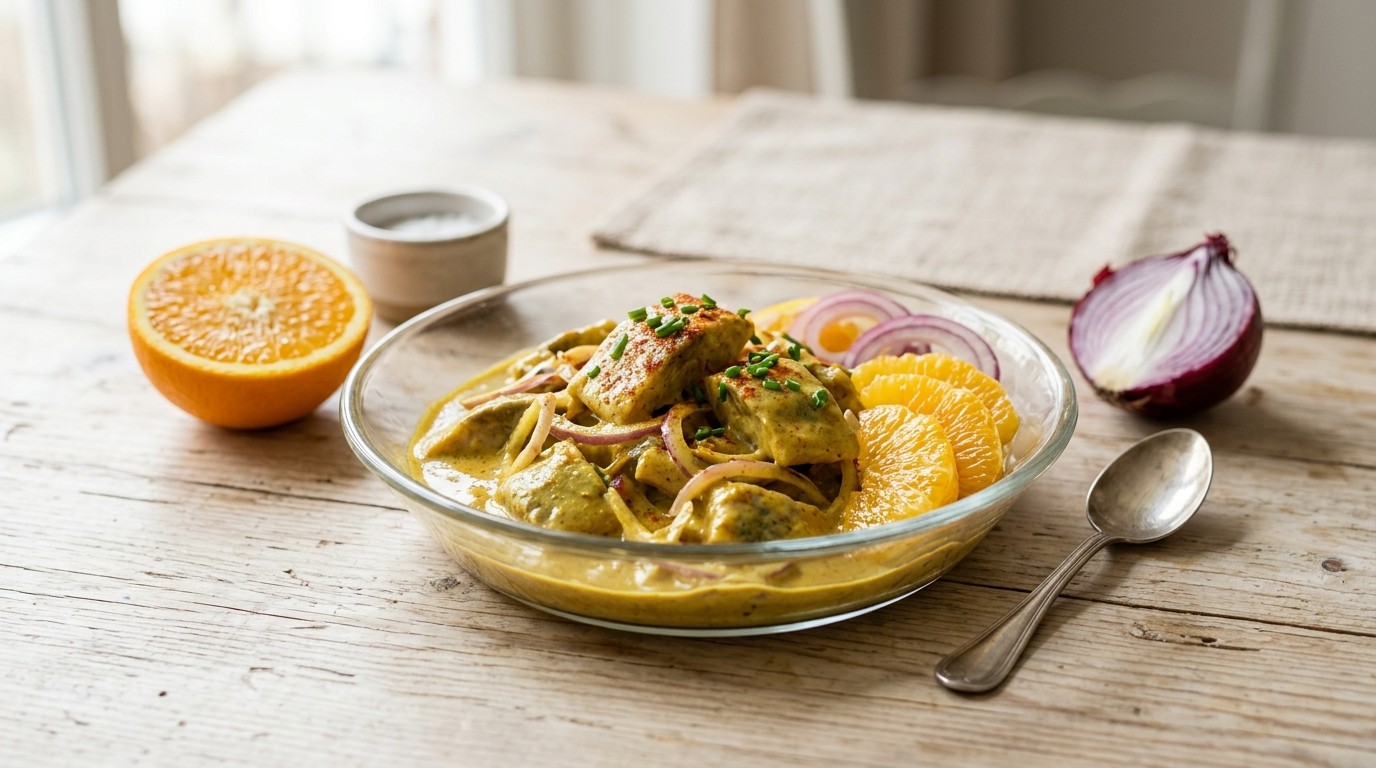 Ikan Kerrie (scherp Gekruiden Zure Haring)