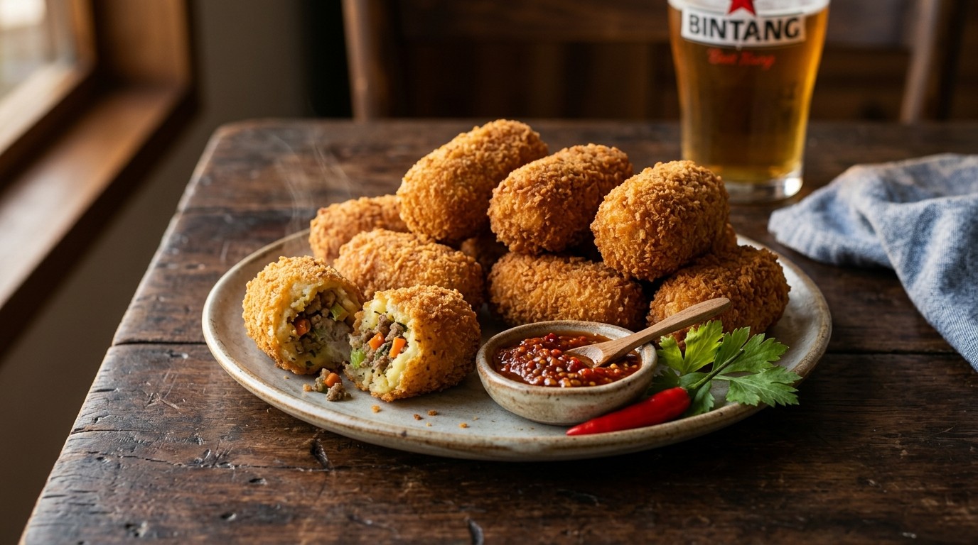 Indische Aardappelkroketjes
