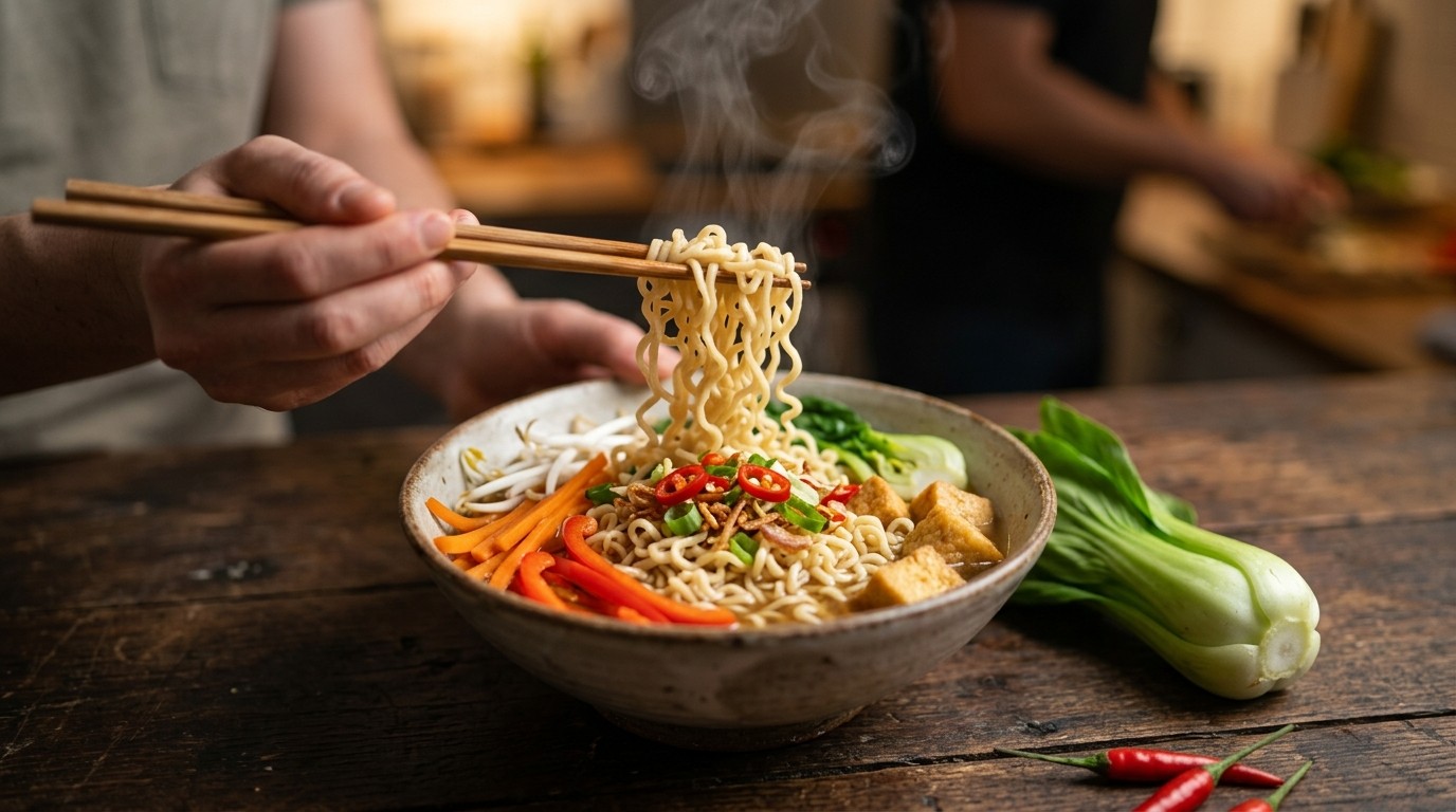 Indonesische Noodles