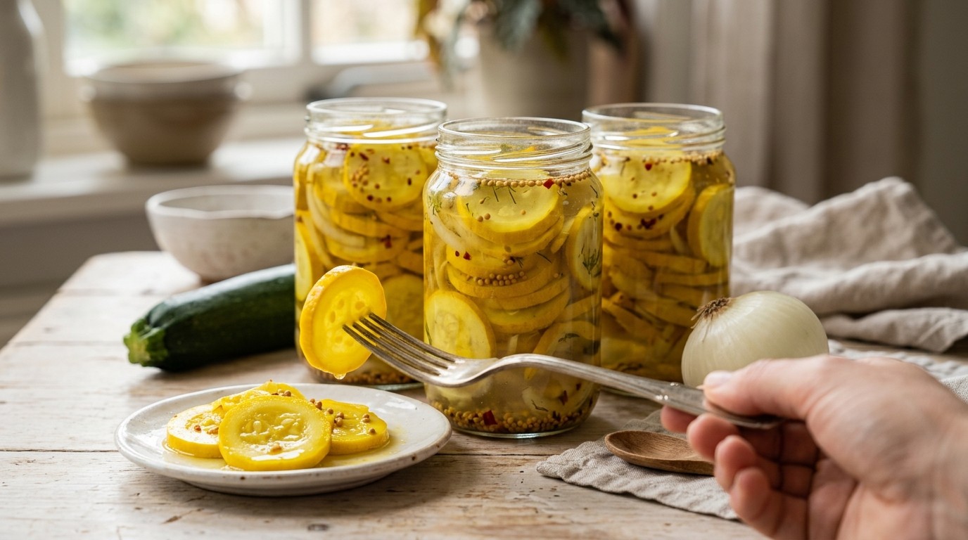 Ingemaakte Courgette