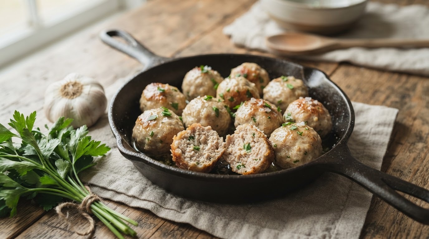 Italiaanse kalfsgehaktballen
