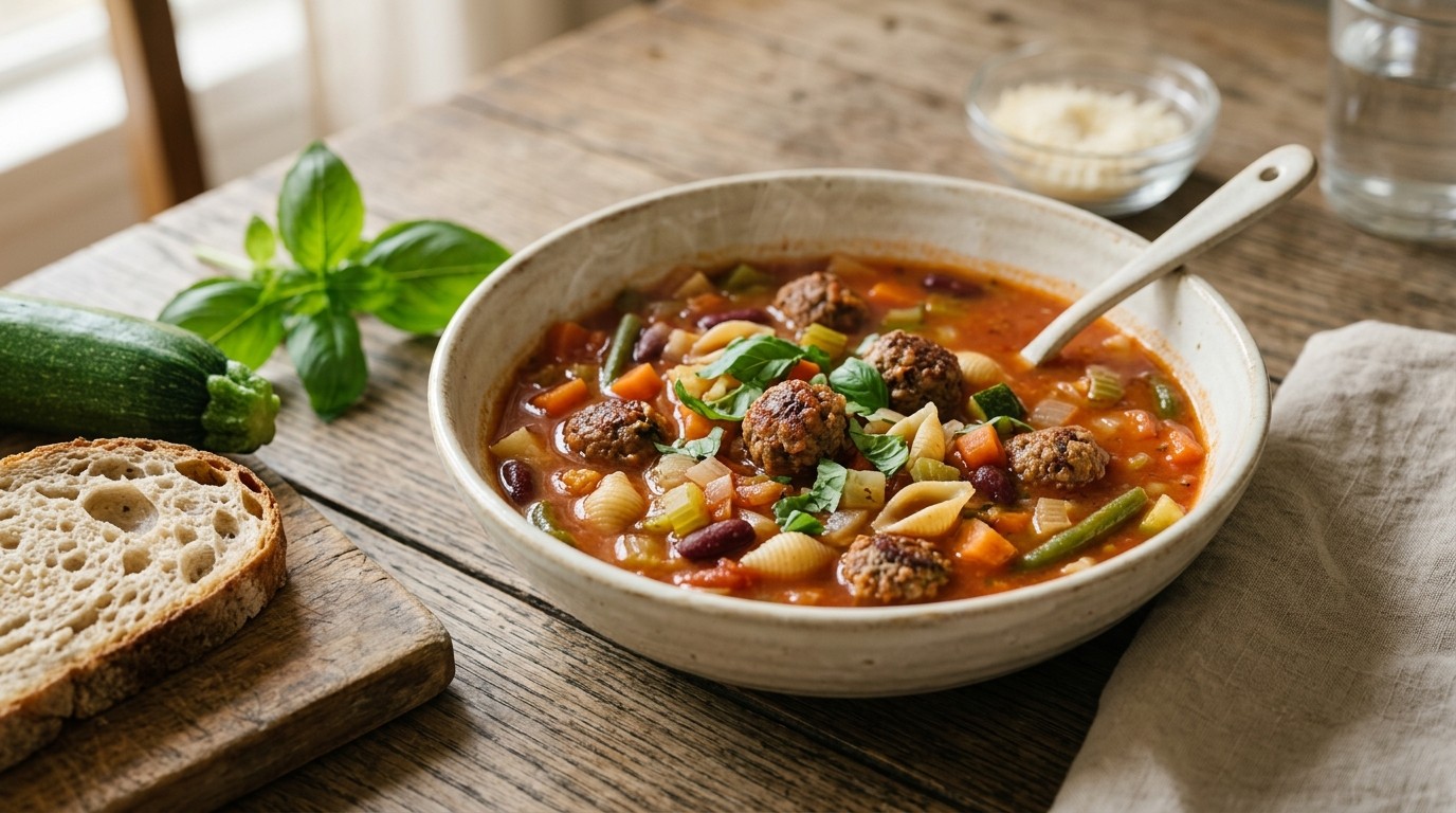Italiaanse Minestronesoep