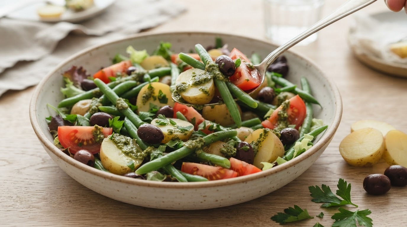 Italiaanse Salade met Haricots Verts
