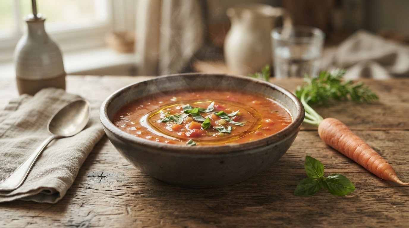 Italiaanse tomatensoep
