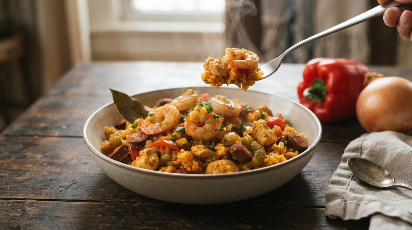 Jambalaya met kip