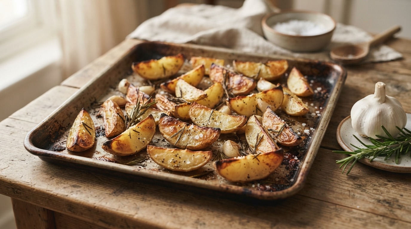 Jamie's aardappeltjes uit de oven