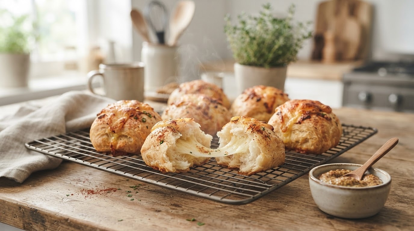 Kaasbroodjes uit de oven