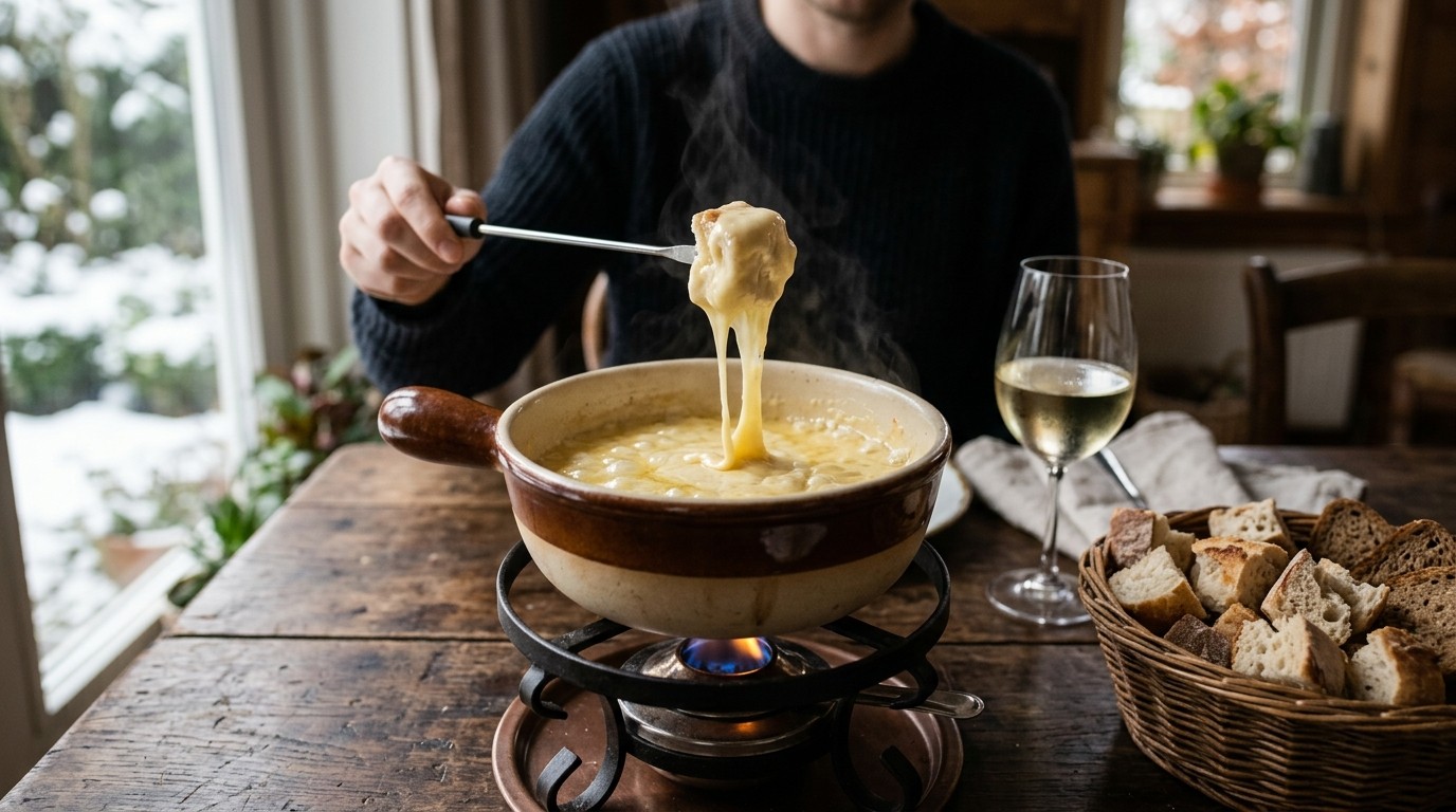 Kaasfondue speciaal
