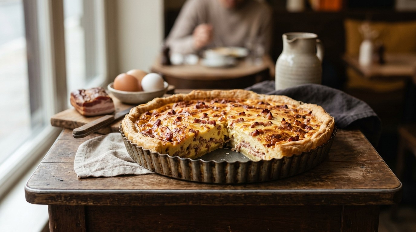 kaastaart, quiche lorraine