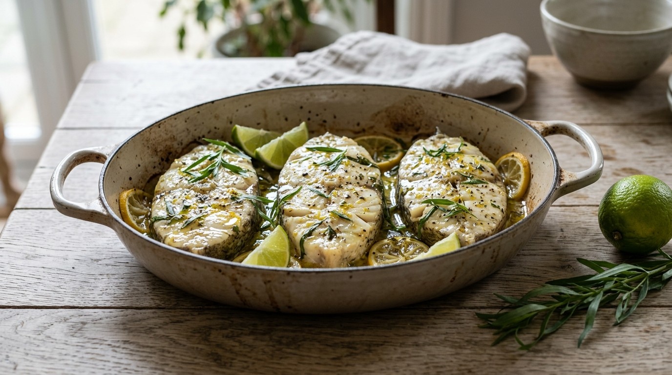 Kabeljauw uit de Oven