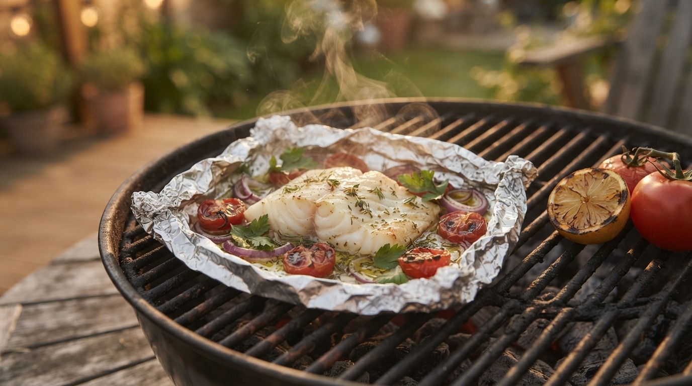 Kabeljauwfilet in een jasje