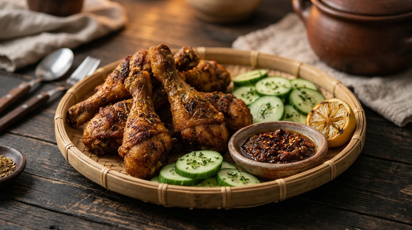 Kaki Ajam Goreng Sedip