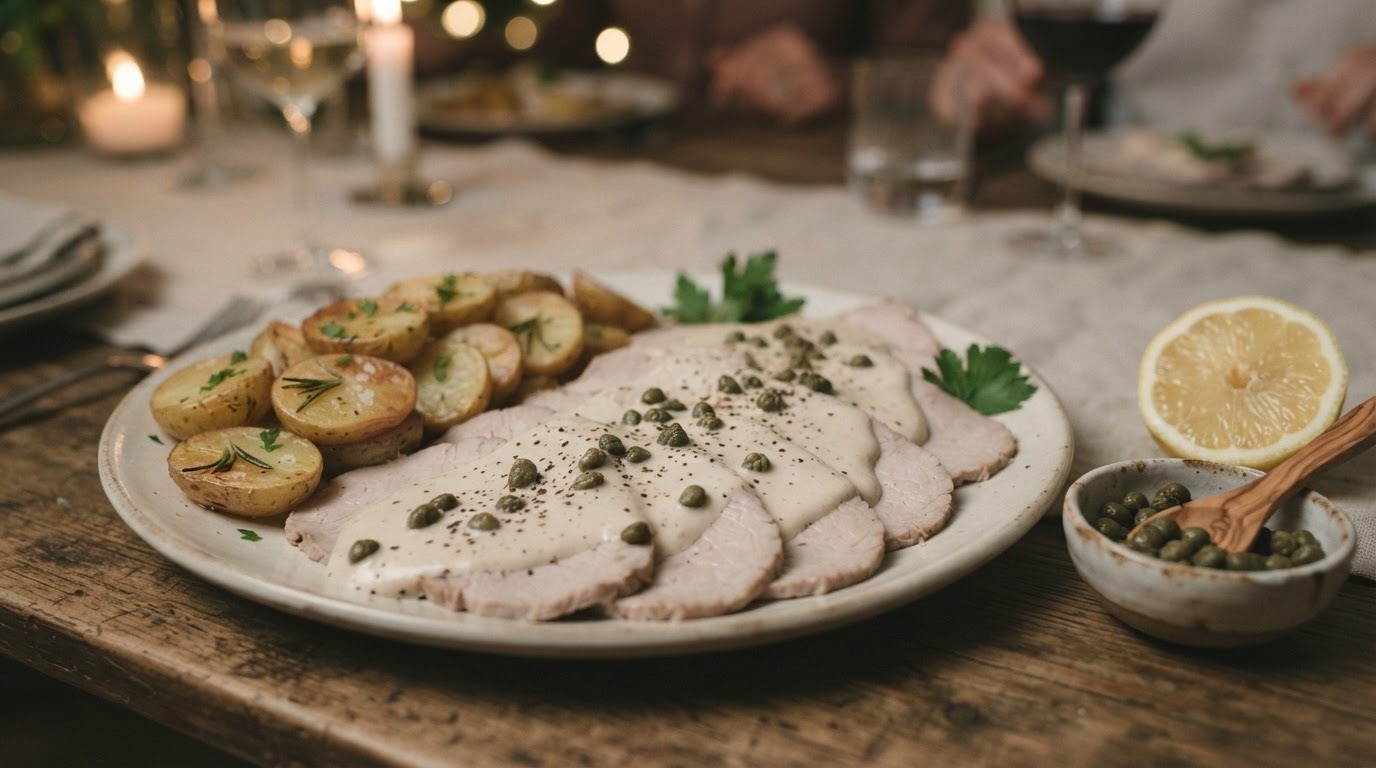 Kalfsoester met tonijnmayonaise