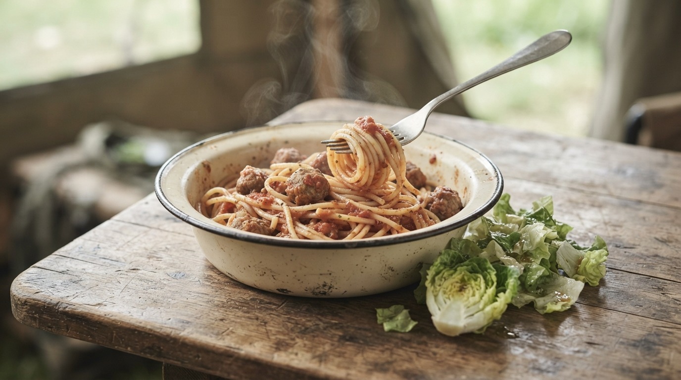 Kampeerspaghetti