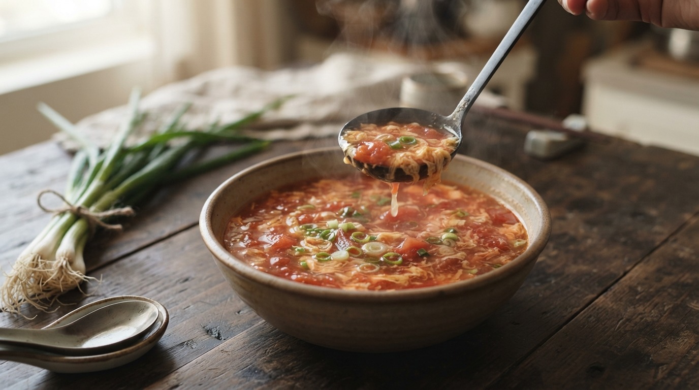 Kantonese tomatensoep