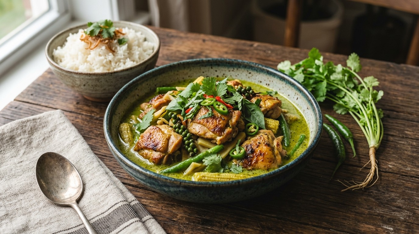 Kip Curry in Kruidensaus