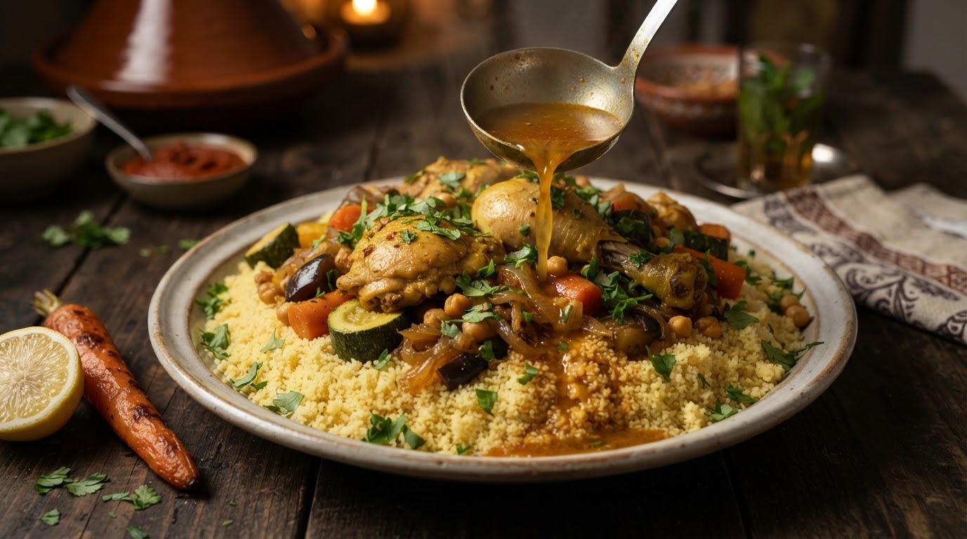 Kip met couscous