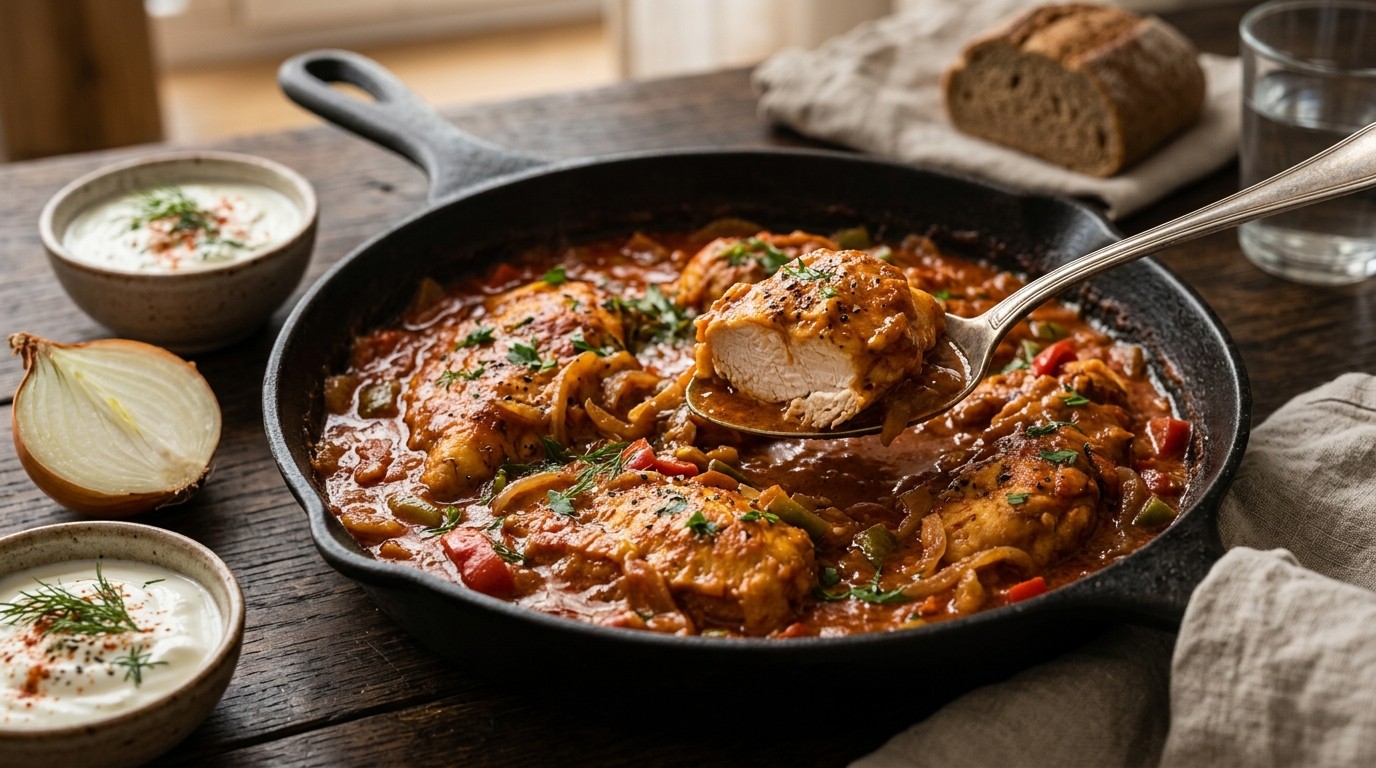 Kip met Paprika