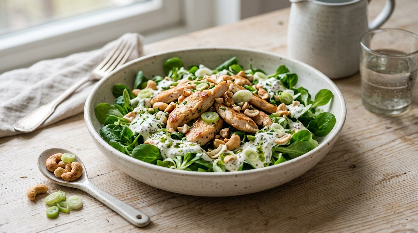 Kip-notensalade