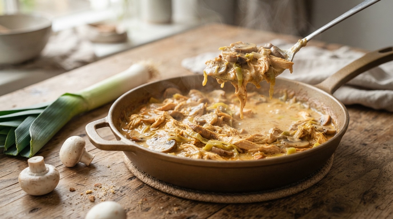 Kippenragout met shoarma-kruiden