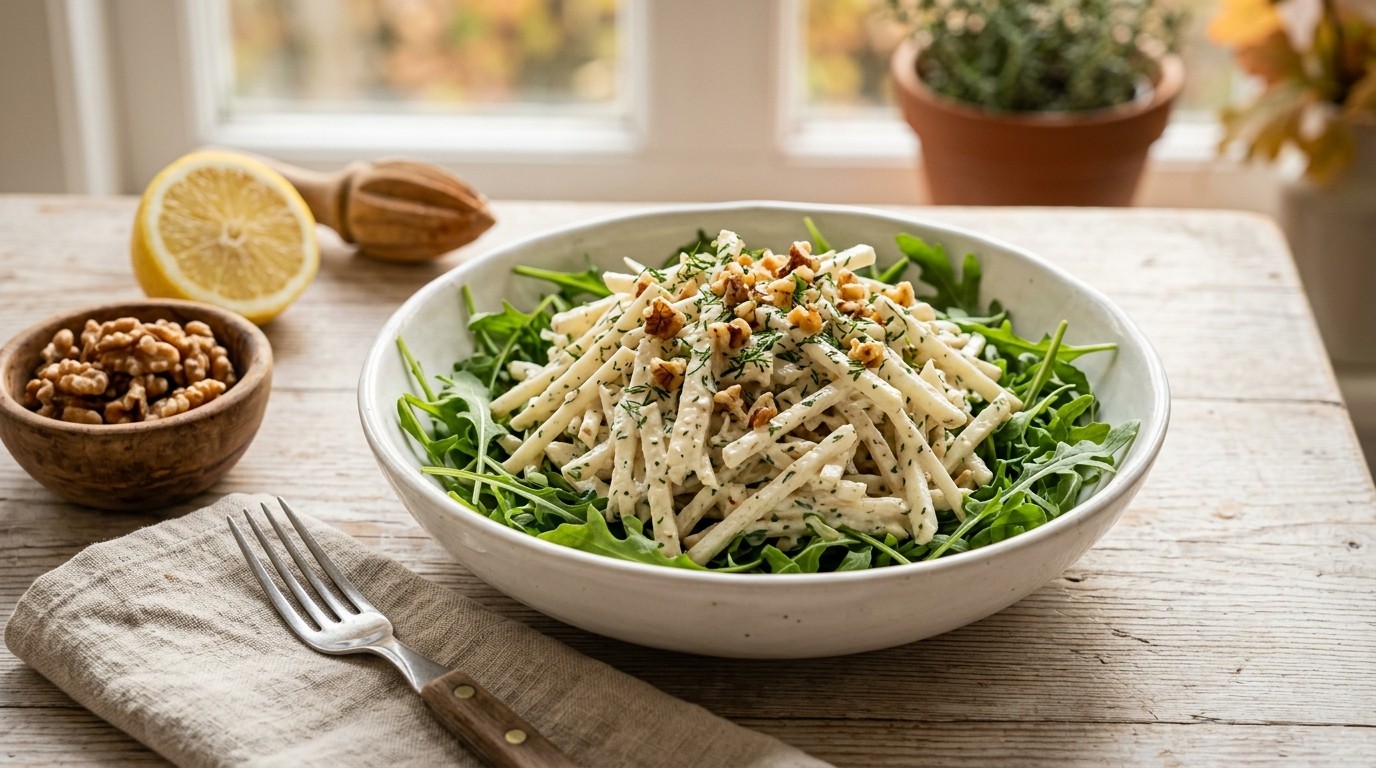 Knolselderijsalade