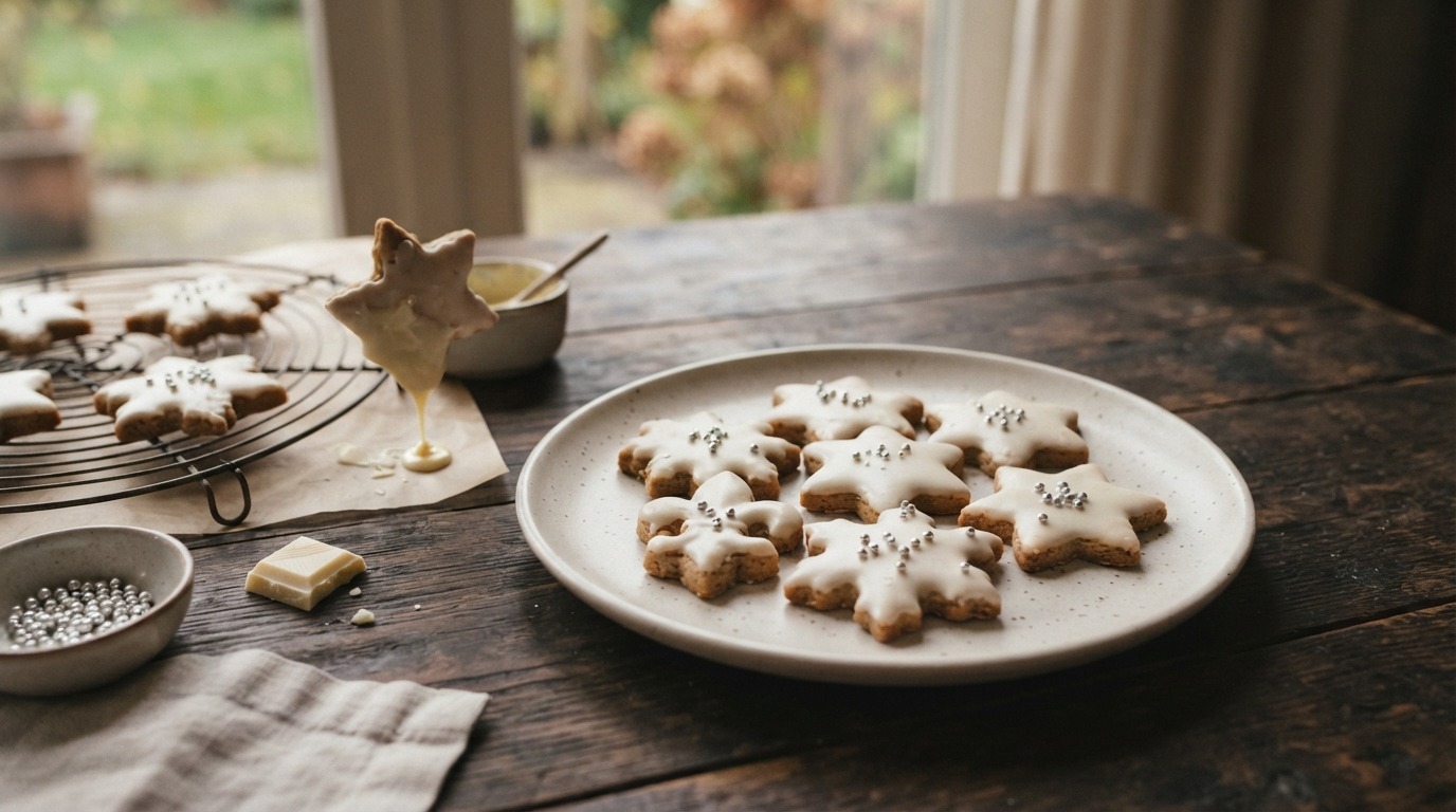 Koekjes en kerststerren